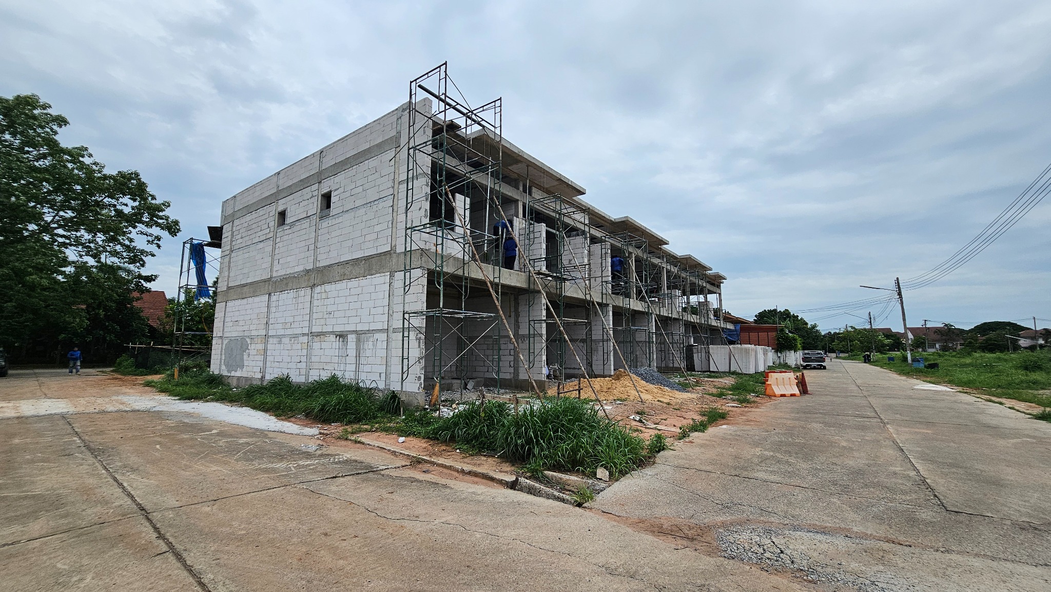 ภาพรวมโครงการบ้านร่ำรวย เพอร์เฟคทาวน์โฮม