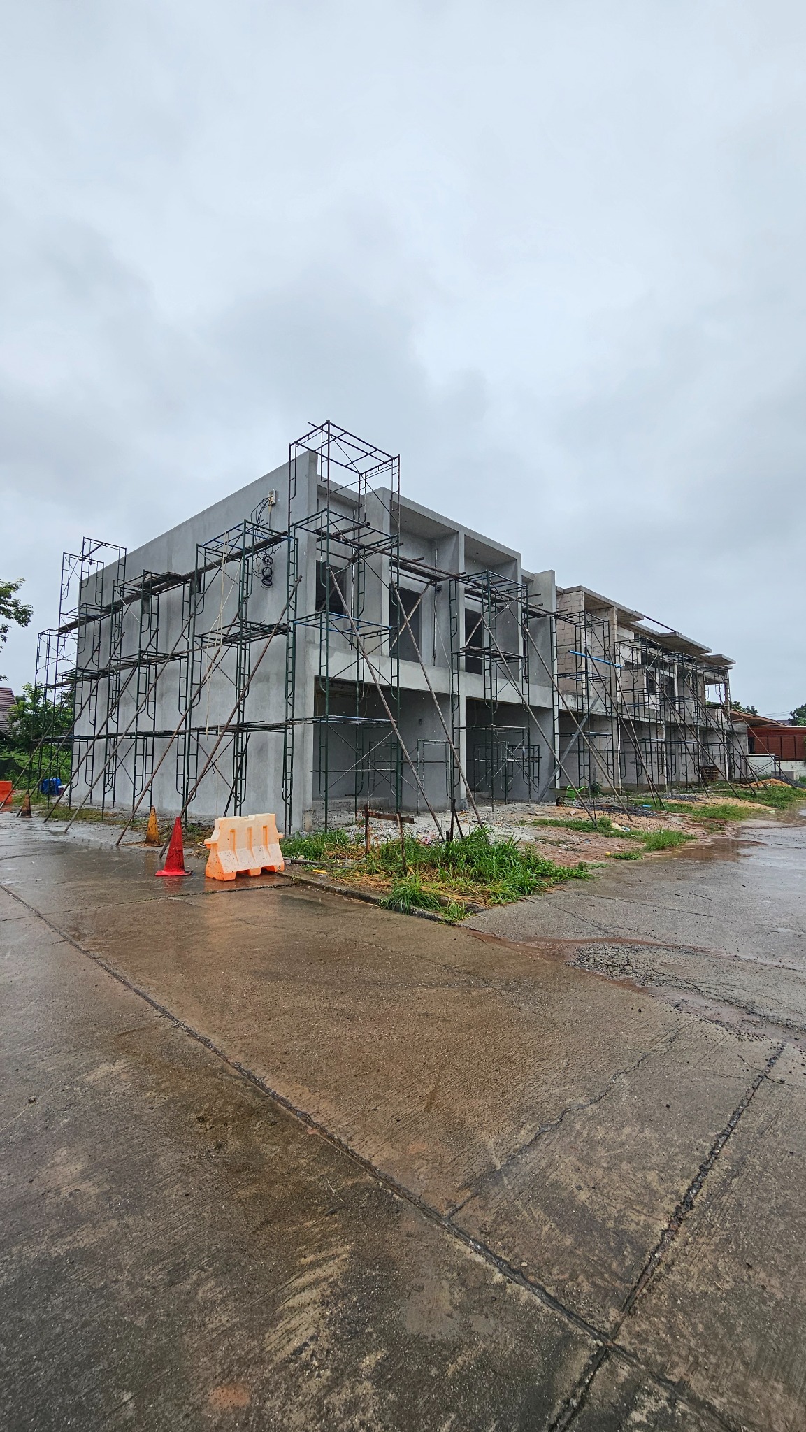 ภาพบ้านใกล้ Lotus ขอนแก่น บ้านร่ำรวย ขณะก่อสร้าง